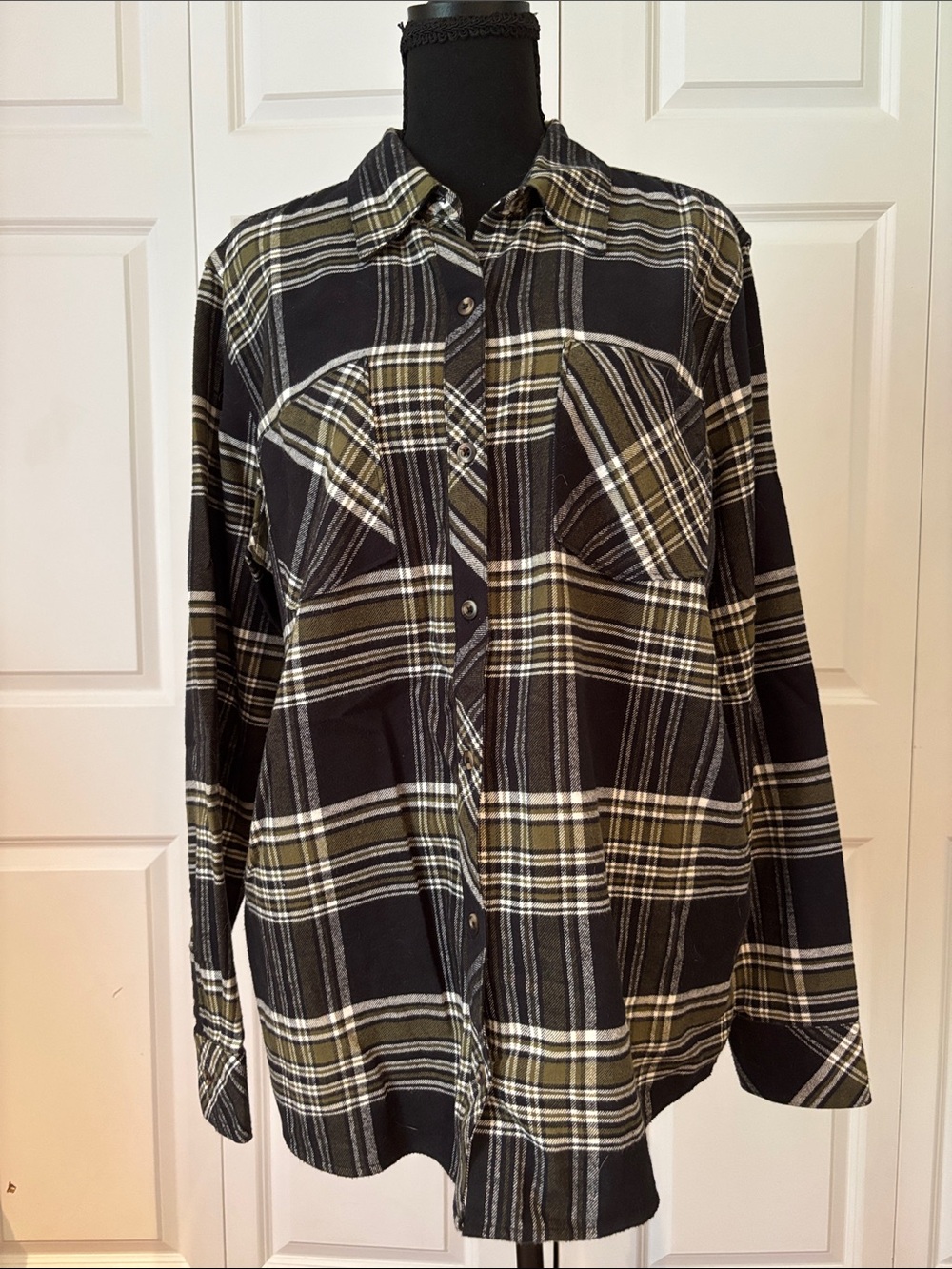Natural Reflections Plaid Button Down Shirt - Picture 1 of 7